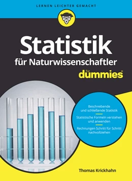 Abbildung von Krickhahn | Statistik für Naturwissenschaftler für Dummies | 1. Auflage | 2017 | beck-shop.de