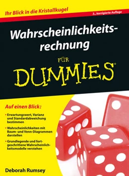 Abbildung von Rumsey | Wahrscheinlichkeitsrechnung für Dummies | 3. Auflage | 2016 | beck-shop.de