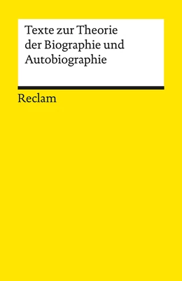 Abbildung von Laferl / Tippner | Texte zur Theorie der Biographie und Autobiographie | 1. Auflage | 2016 | beck-shop.de