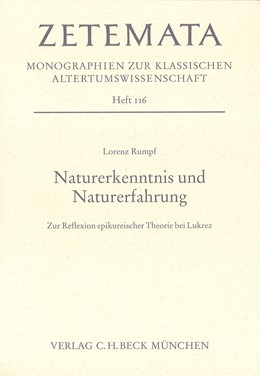 Cover: Rumpf, Lorenz, Naturerkenntnis und Naturerfahrung