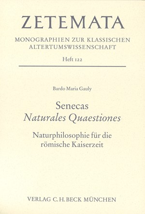 Cover: Bardo Maria Gauly, Senecas Naturales Quaestiones