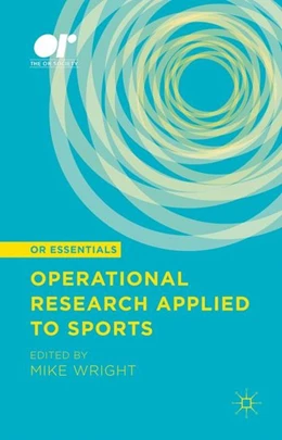 Abbildung von Wright | Operational Research Applied to Sports | 1. Auflage | 2016 | beck-shop.de