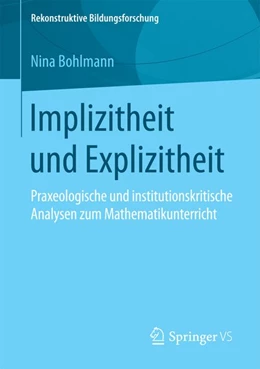 Abbildung von Bohlmann | Implizitheit und Explizitheit | 1. Auflage | 2016 | beck-shop.de
