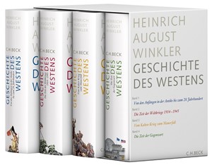 Cover: Heinrich August Winkler, Geschichte des Westens
