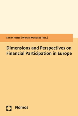 Abbildung von Matiaske / Fietze | Dimensions and Perspectives on Financial Participation in Europe | 1. Auflage | 2016 | beck-shop.de