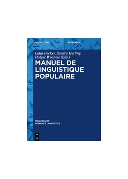 Abbildung von Becker / Herling | Manuel de linguistique populaire | 1. Auflage | 2023 | 34 | beck-shop.de