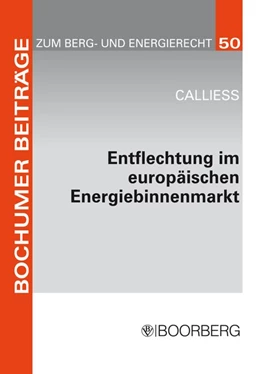 Abbildung von Entflechtung im europäischen Energiebinnenmarkt | 1. Auflage | 2008 | 50 | beck-shop.de