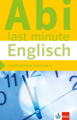 Abbildung von Abi last minute Englisch | 1. Auflage | 2016 | beck-shop.de