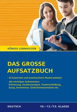 Abbildung von Friepes / Richter | Das große Aufsatzbuch für die 10.-12./13. Klasse. | 1. Auflage | 2016 | beck-shop.de