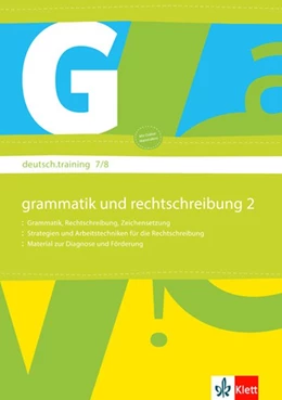 Abbildung von deutsch.training. Arbeitsheft Grammatik und Rechtschreibung 7./8. Klasse | 1. Auflage | 2009 | beck-shop.de