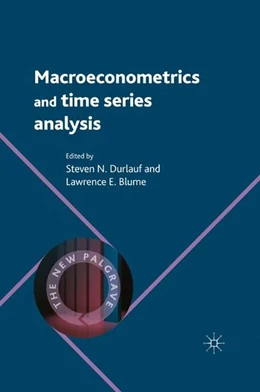 Abbildung von Durlauf / Blume | Macroeconometrics and Time Series Analysis | 1. Auflage | 2016 | beck-shop.de
