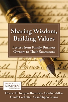 Abbildung von Kenyon-Rouvinez / Adler | Sharing Wisdom, Building Values | 1. Auflage | 2016 | beck-shop.de