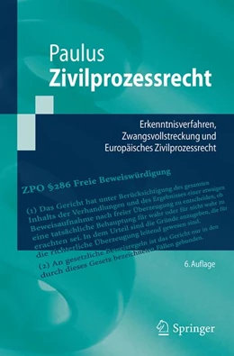 Abbildung von Paulus | Zivilprozessrecht | 6. Auflage | 2017 | beck-shop.de