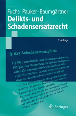 Abbildung von Fuchs / Pauker | Delikts- und Schadensersatzrecht | 9. Auflage | 2016 | beck-shop.de