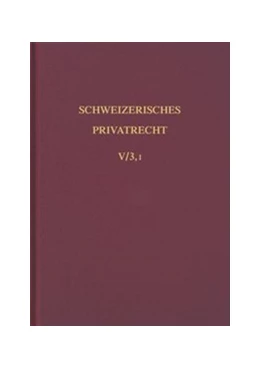 Abbildung von Schweizerisches Privatrecht, Band V/3,1: Sachenrecht. Teilband 3. Das Grundbuch - Erste Abteilung | 1. Auflage | 1988 | beck-shop.de
