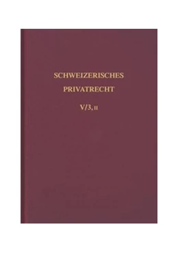 Abbildung von Schweizerisches Privatrecht, Band V/3,2: Sachenrecht. Teilband 3. Das Grundbuch - Zweite Abteilung | 1. Auflage | 1989 | beck-shop.de