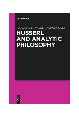 Abbildung von Rosado Haddock | Husserl and Analytic Philosophy | 1. Auflage | 2016 | beck-shop.de