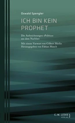 Abbildung von Spengler / Mauch | Ich bin kein Prophet | 1. Auflage | 2021 | beck-shop.de