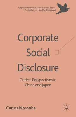 Abbildung von Noronha | Corporate Social Disclosure | 1. Auflage | 2014 | beck-shop.de
