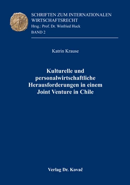 Abbildung von Krause | Kulturelle und personalwirtschaftliche Herausforderungen in einem Joint Venture in Chile | 1. Auflage | 2016 | 2 | beck-shop.de
