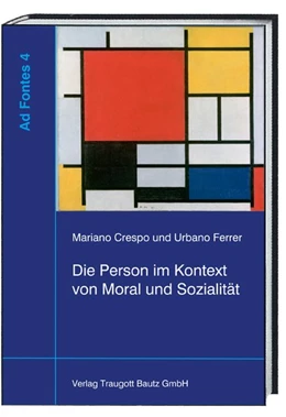 Abbildung von Feldes / Fritz | Die Person im Kontext von Moral und Sozialität | 1. Auflage | 2016 | beck-shop.de