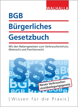 Abbildung von Walhalla Fachredaktion | BGB - Bürgerliches Gesetzbuch Ausgabe 2017 | 15. Auflage | 2017 | beck-shop.de