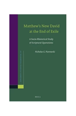 Abbildung von Piotrowski | Matthew’s New David at the End of Exile | 1. Auflage | 2016 | 170 | beck-shop.de