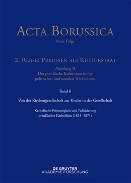 Abbildung von Bbaw / Neugebauer | Von der Kirchengesellschaft zur Kirche in der Gesellschaft | 1. Auflage | 2016 | beck-shop.de
