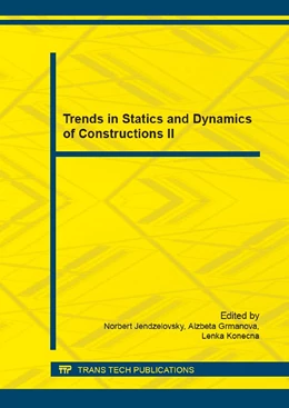 Abbildung von Jendzelovsky / Grmanova | Trends in Statics and Dynamics of Constructions II | 1. Auflage | 2016 | beck-shop.de