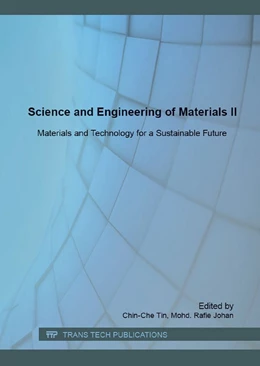 Abbildung von Tin / Johan | Science and Engineering of Materials II | 1. Auflage | 2016 | Volume 701 | beck-shop.de