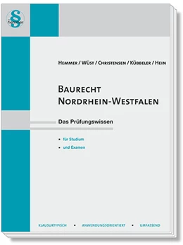 Abbildung von Hemmer / Wüst | Baurecht Nordrhein-Westfalen | 9. Auflage | 2016 | beck-shop.de