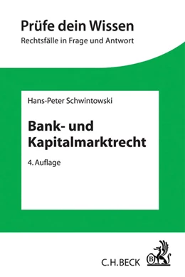Abbildung von Schwintowski | Bank- und Kapitalmarktrecht | 4. Auflage | 2016 | beck-shop.de