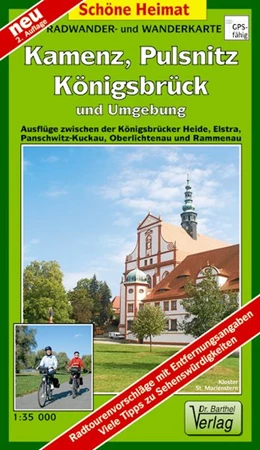 Abbildung von Kamenz, Pulsnitz, Königsbrück und Umgebung 1 : 35 000 | 1. Auflage | 2008 | beck-shop.de