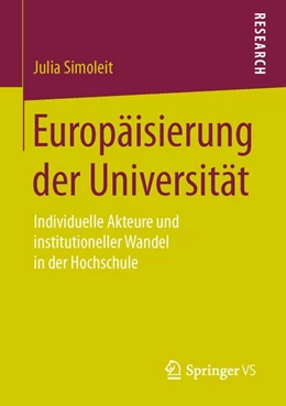 Abbildung von Simoleit | Europäisierung der Universität | 1. Auflage | 2016 | beck-shop.de
