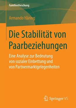 Abbildung von Häring | Die Stabilität von Paarbeziehungen | 1. Auflage | 2016 | beck-shop.de