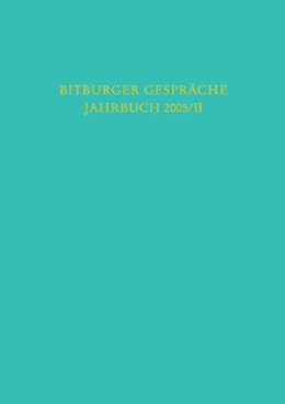 Abbildung von Bitburger Gespräche: Jahrbuch 2005/II | 1. Auflage | 2006 | beck-shop.de