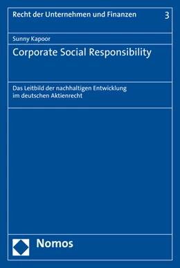Abbildung von Kapoor | Corporate Social Responsibility | 1. Auflage | 2016 | 3 | beck-shop.de