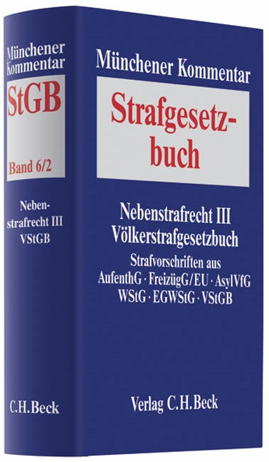 Cover:, Nebenstrafrecht III, Völkerstrafgesetzbuch