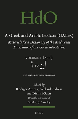 Abbildung von Arnzen / Endress | A Greek and Arabic Lexicon (GALex) | 1. Auflage | 2019 | beck-shop.de
