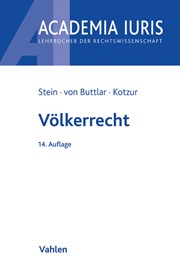 Völkerrecht | Stein / von Buttlar / Kotzur | Buch (Cover)