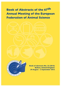 Abbildung von Book of Abstracts of the 67th Annual Meeting of the European Federation of Animal Science | 1. Auflage | 2016 | 22 | beck-shop.de