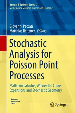 Abbildung von Peccati / Reitzner | Stochastic Analysis for Poisson Point Processes | 1. Auflage | 2016 | beck-shop.de