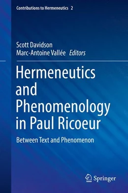 Abbildung von Davidson / Vallée | Hermeneutics and Phenomenology in Paul Ricoeur | 1. Auflage | 2016 | beck-shop.de