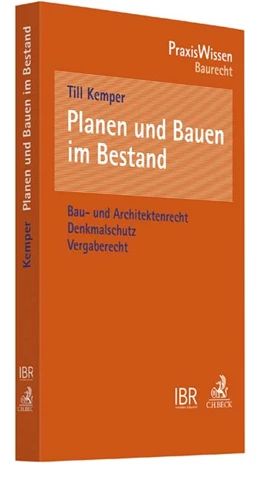 Abbildung von Kemper | Planen und Bauen im Bestand | 1. Auflage | 2017 | beck-shop.de