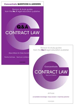 Abbildung von Poole / Wilson | Contract Law Revision Pack 2016 | 1. Auflage | 2016 | beck-shop.de