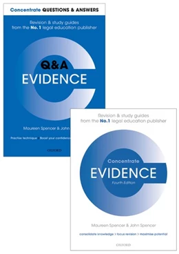 Abbildung von Spencer | Evidence Revision Pack 2016 | 1. Auflage | 2016 | beck-shop.de