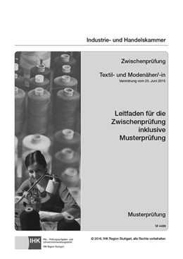Abbildung von PAL-Leitfaden Abschlussprüfung Textil- und Modenäher/-in und Abschlussprüfung Teil 1 Textil- und Modeschneider/-in | 1. Auflage | 2016 | beck-shop.de