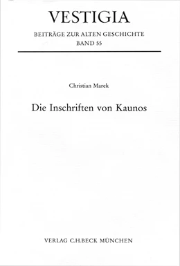 Abbildung von Marek, Christian | Die Inschriften von Kaunos | 1. Auflage | 2006 | 55 | beck-shop.de