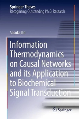 Abbildung von Ito | Information Thermodynamics on Causal Networks and its Application to Biochemical Signal Transduction | 1. Auflage | 2016 | beck-shop.de