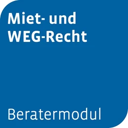 Abbildung von Beratermodul Miet- und WEG-Recht | 1. Auflage | | beck-shop.de